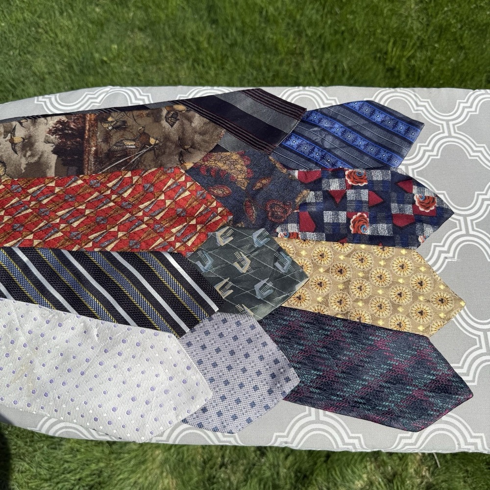 Ermenegildo Zegna Ties Lot Of 12 100% Silk Multi Colors‎ Prints